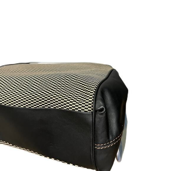 Like new COACH Lexy Legacy Jacquard Shoulder Bag in Black Smoke MSRP $378 - Picture 8 of 13